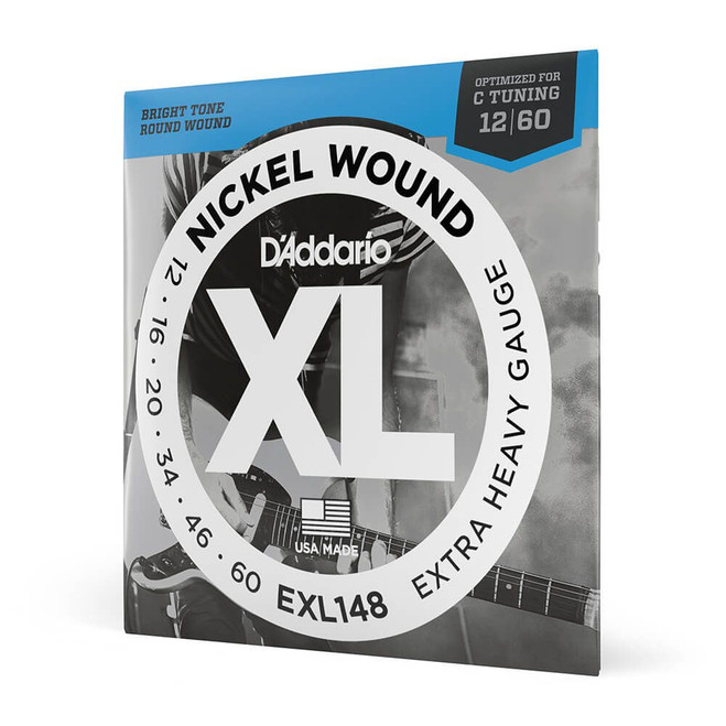 Daddario XL Nickel EXL148 Extra Heavy Set, 12-60