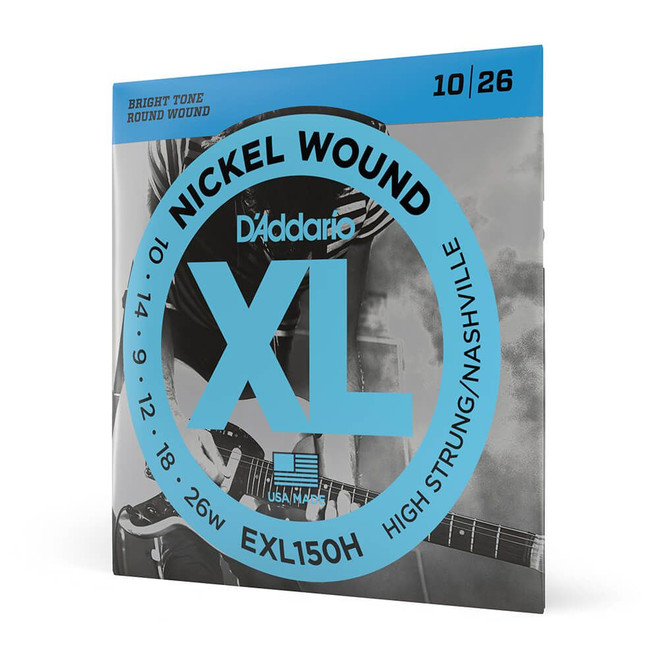 Daddario XL Nickel EXL150H High Strung / Nashville Set, 10-26
