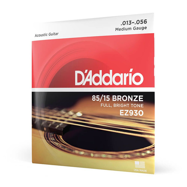 Daddario 85/15 Bronze EZ930 Medium Set, 13-56
