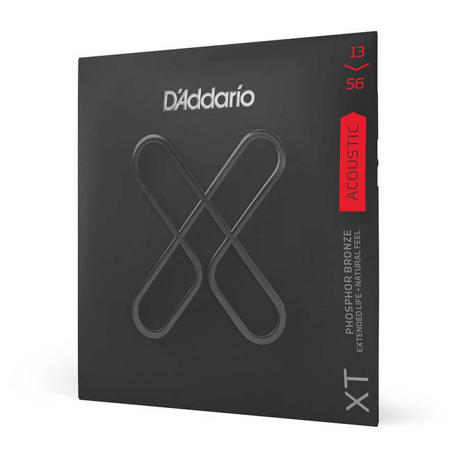 Daddario XT Phosphor Bronze XTAPB1356 Medium Set, 13-56