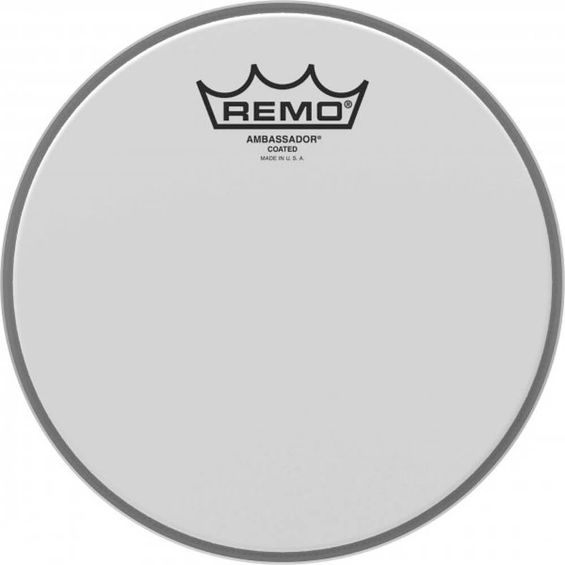 Remo BA-0108-00 Ambassador Coated Drum Head, 8&Prime;