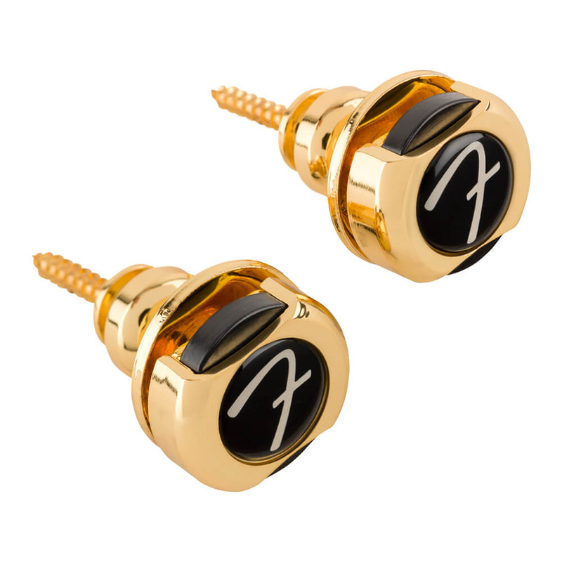 Fender Infinity Strap Locks - Gold Fender Infinity Strap Locks - Gold