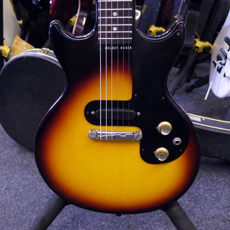 Gibson 1963 Original Melody Maker Double Cut - Sunburst w/ Case - 2nd Hand