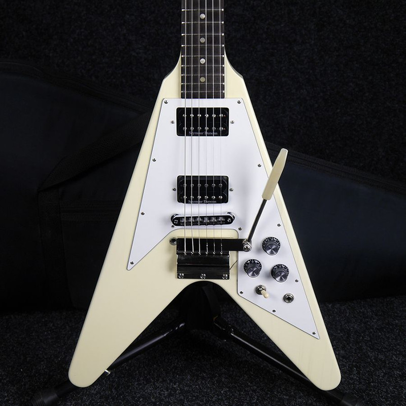 Gibson Flying V - White w/ Soft Case - 2nd Hand