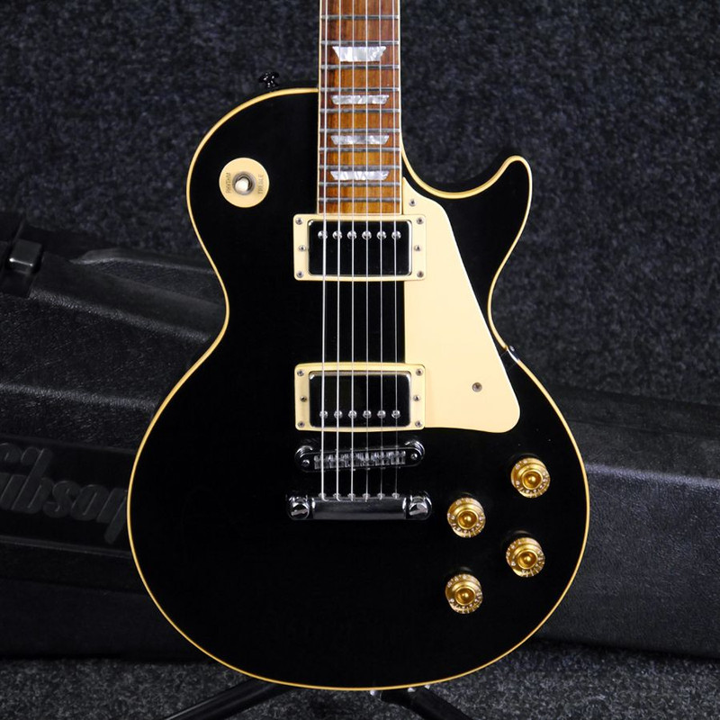 Gibson 1985 Les Paul Standard - Black w/ Hard Case - 2nd Hand