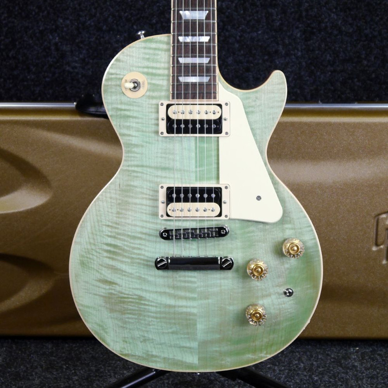 Gibson 2015 Les Paul Classic - Sea Foam Green w/Hard Case - 2nd Hand