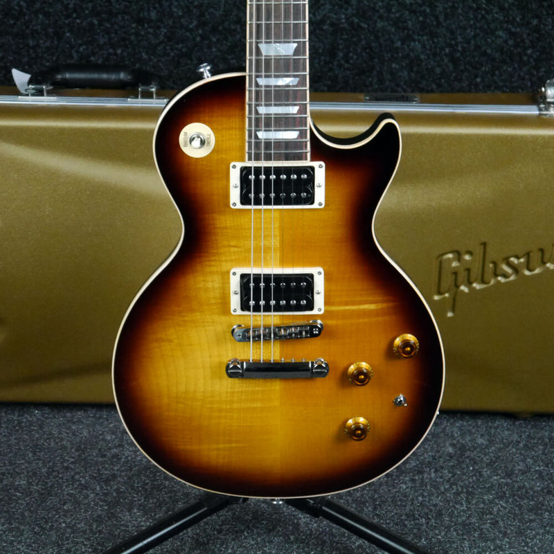 Gibson 2015 Les Paul Less Plus - Tobacco Sunburst w/Hard Case - 2nd Hand Gibson 2015 Les Paul Less Plus - Tobacco Sunburst w/Hard Case - 2nd Hand