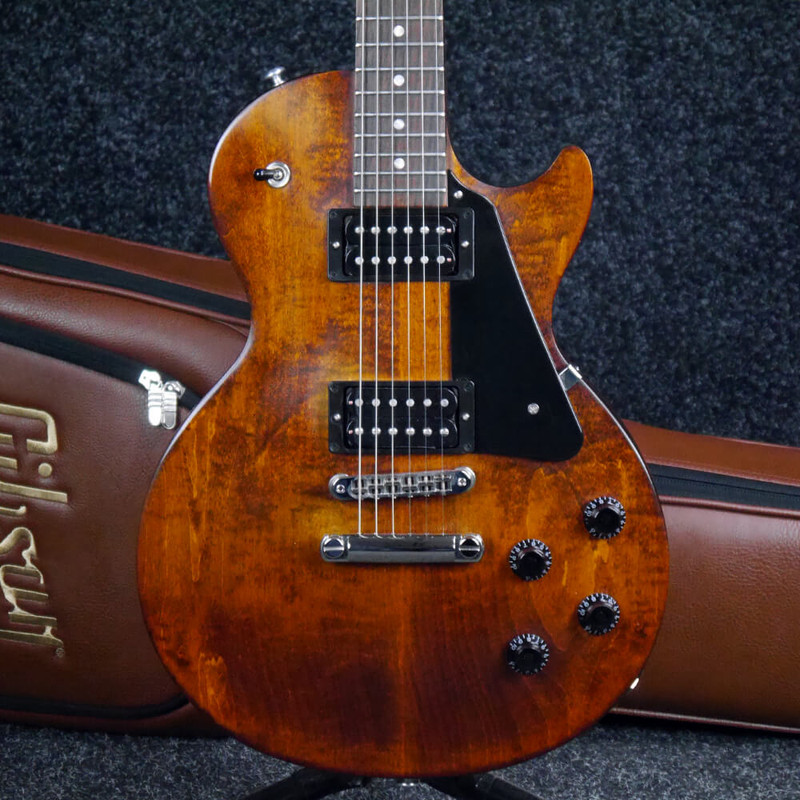Gibson 2018 Les Paul Electric Guitar - Faded Worn Brown w/Gig Bag - 2nd Hand