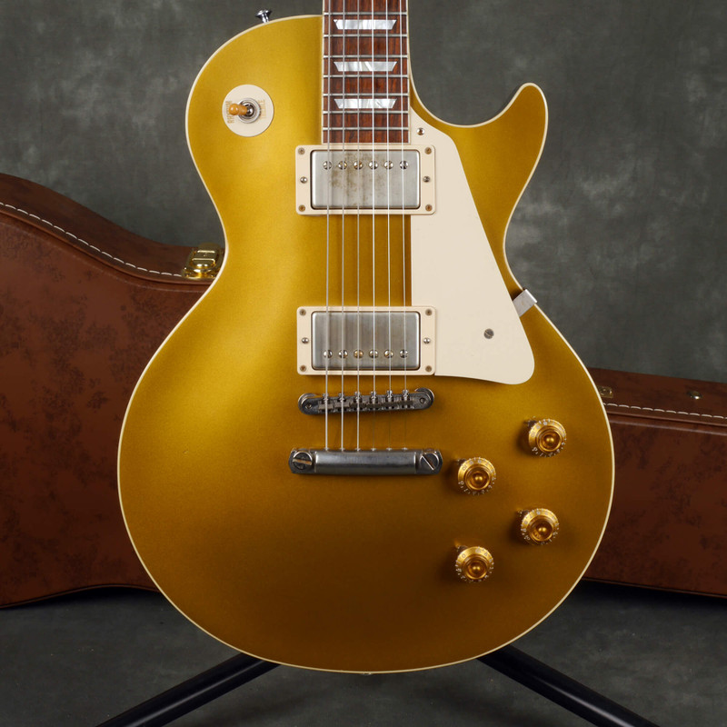 Gibson 57 Reissue Les Paul - Dark Back Goldtop w/Hard Case - 2nd Hand Gibson 57 Reissue Les Paul - Dark Back Goldtop w/Hard Case - 2nd Hand