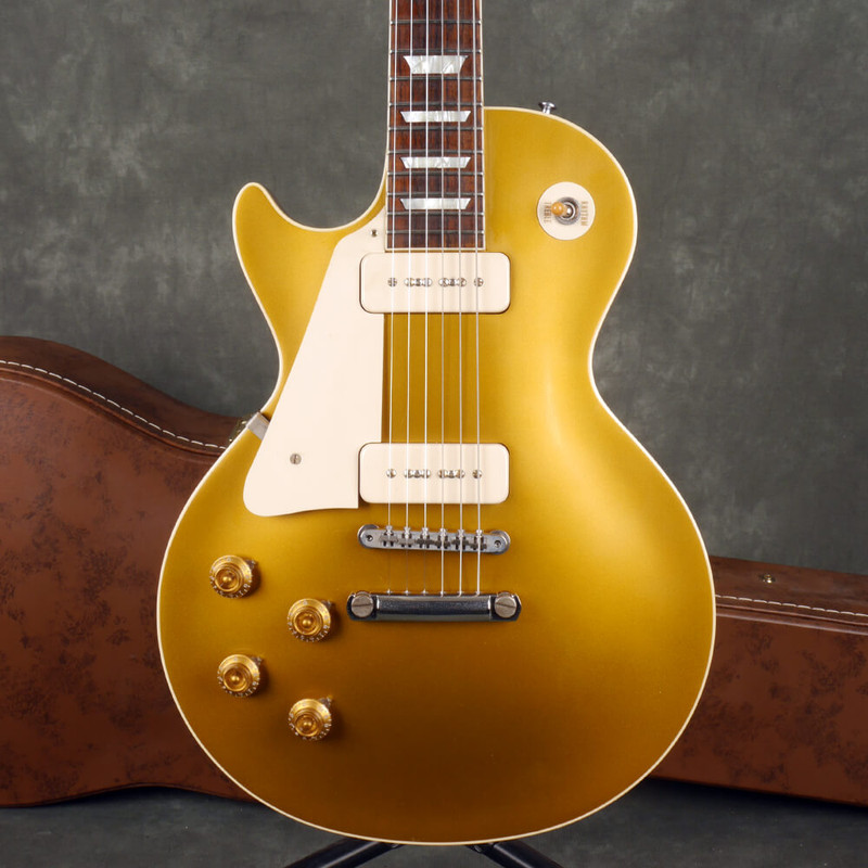 Gibson 1956 Les Paul Goldtop VOS, Left Handed - Gold w/Hard Case - 2nd Hand
