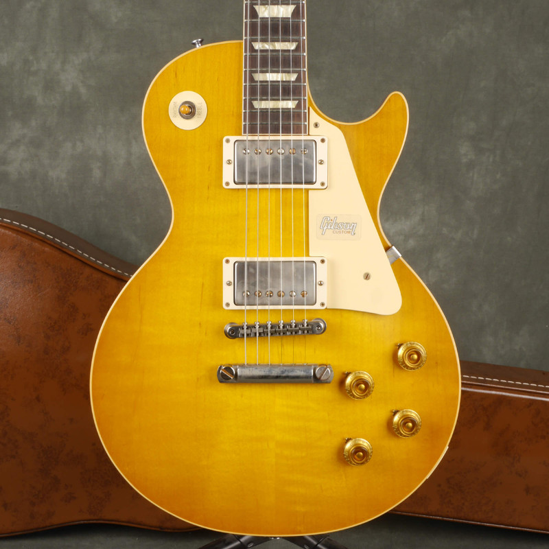 Gibson 1958 Les Paul Custom VOS - Lemon Burst w/Hard Case - 2nd Hand