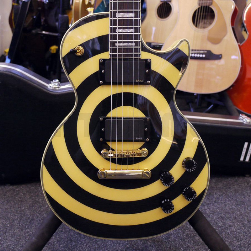 Epiphone Zakk Wylde Les Paul Custom - Bullseye w/ Hard Case - 2nd Hand