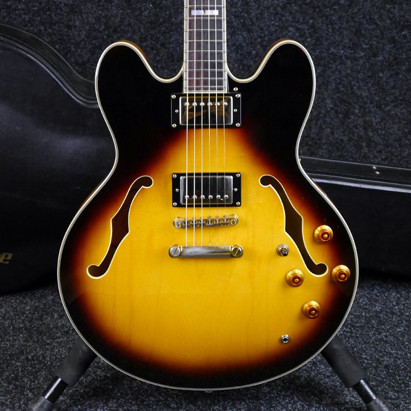 Epiphone Sheraton II - Vintage Sunburst w/ Hard Case - 2nd Hand