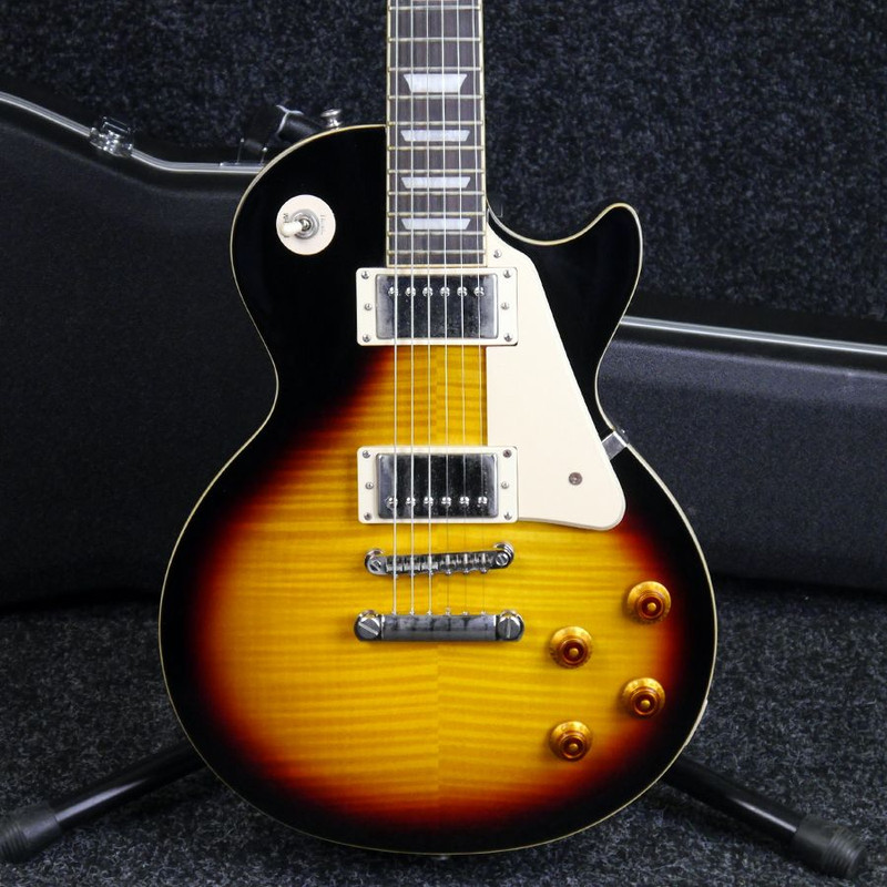 Epiphone Les Paul Standard PlusTop Pro - Sunburst w/ Case - 2nd Hand