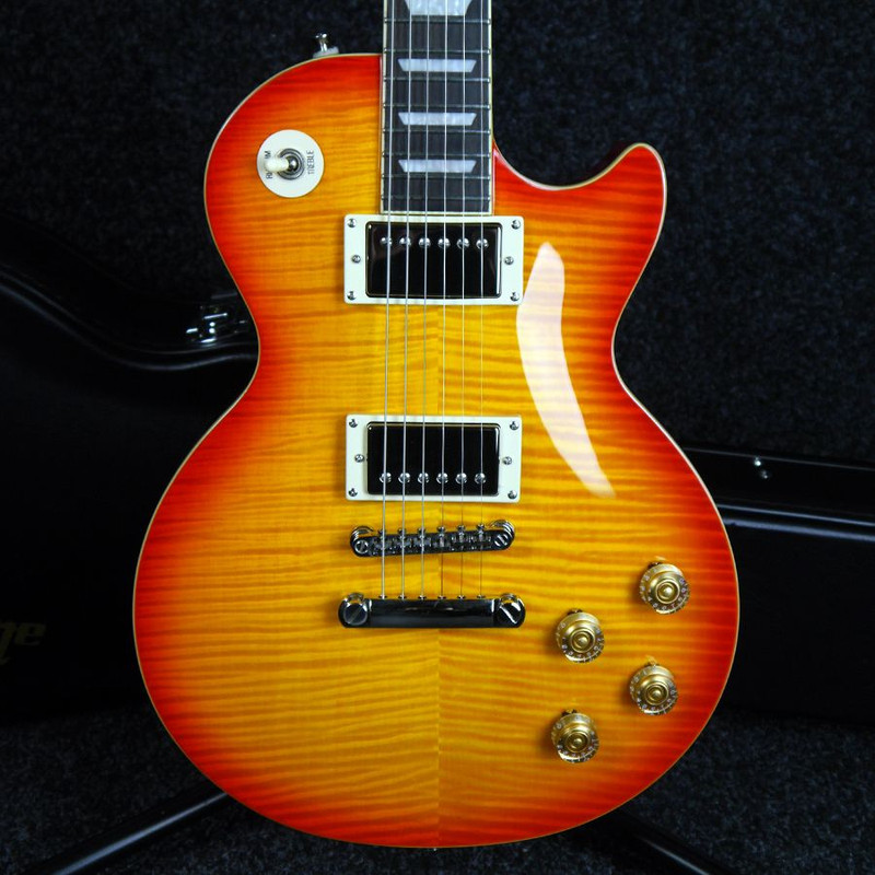 Epiphone Les Paul Tribute 1960 - Cherry Sunburst w/ Case - 2nd Hand