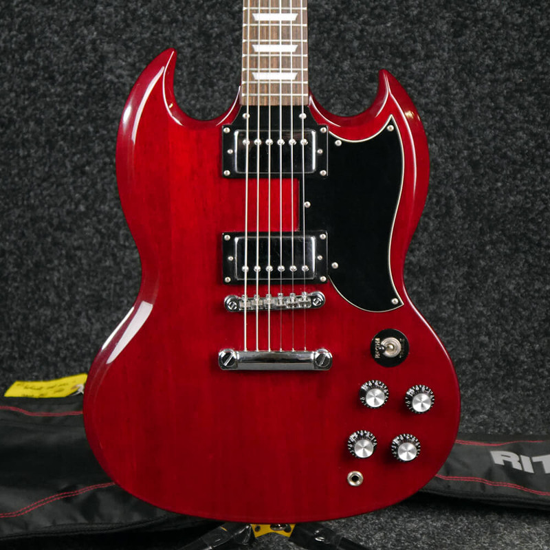 Epiphone G-400 - Cherry w/Gig Bag - 2nd Hand