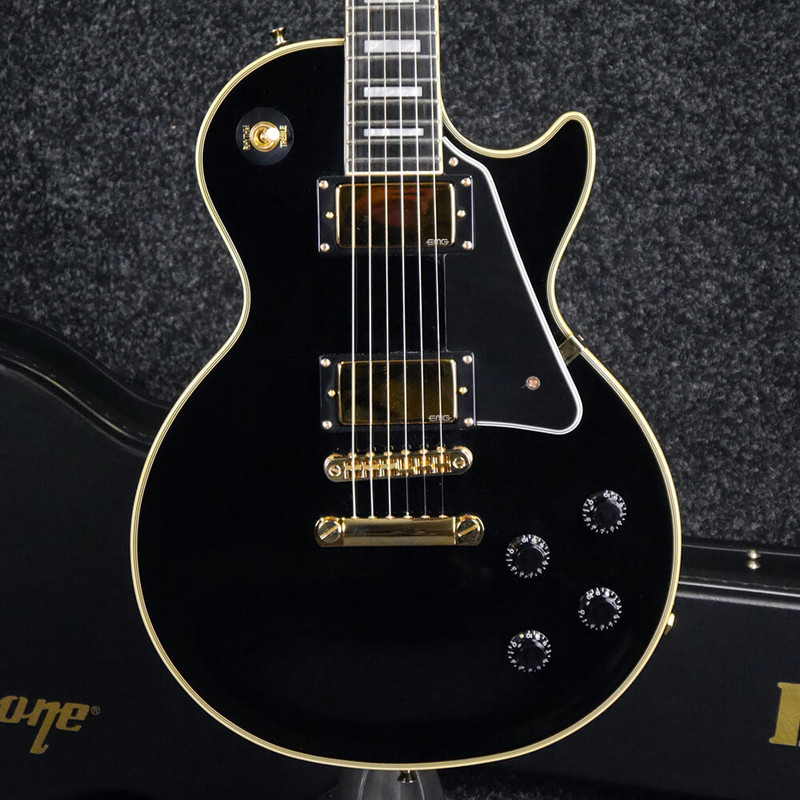 Epiphone Bjorn Gelotte Signature Les Paul Custom - Ebony w/Hard Case - 2nd Hand Epiphone Bjorn Gelotte Signature Les Paul Custom - Ebony w/Hard Case - 2nd Hand