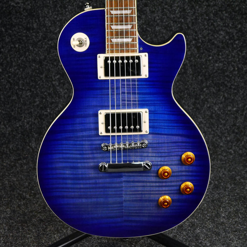 Epiphone Les Paul Standard - Trans Blue - 2nd Hand Epiphone Les Paul Standard - Trans Blue - 2nd Hand