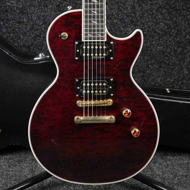 Epiphone Les Paul Prophecy - Wine Red w/Hard Case - 2nd Hand Epiphone Les Paul Prophecy - Wine Red w/Hard Case - 2nd Hand
