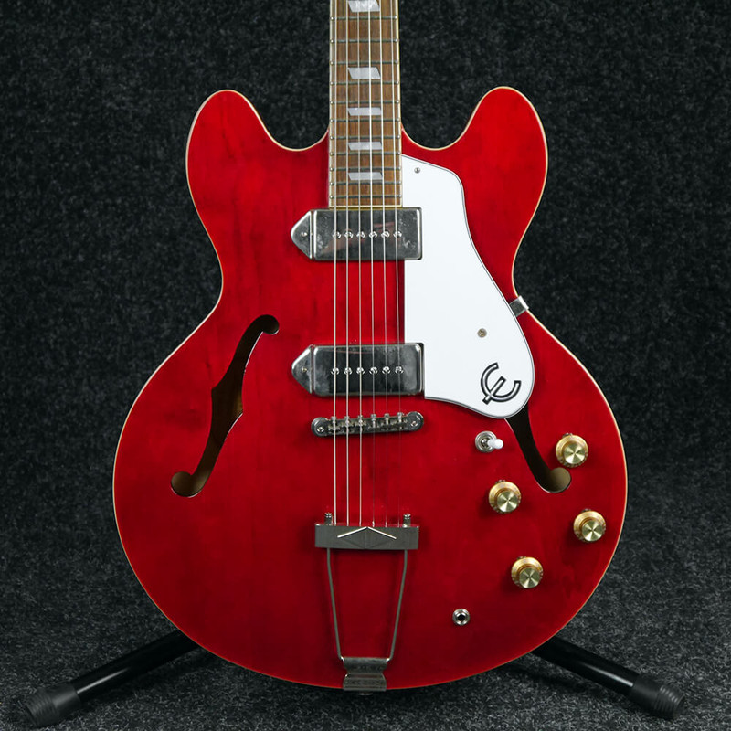 Epiphone Casino Semi Acoustic Electric Guitar - Cherry - 2nd Hand