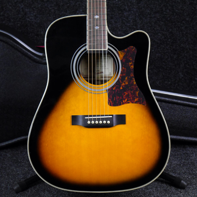 Epiphone Masterbilt AJ-500CE Acoustic Guitar - Sunburst w/Hard Case - 2nd Hand Epiphone Masterbilt AJ-500CE Acoustic Guitar - Sunburst w/Hard Case - 2nd Hand