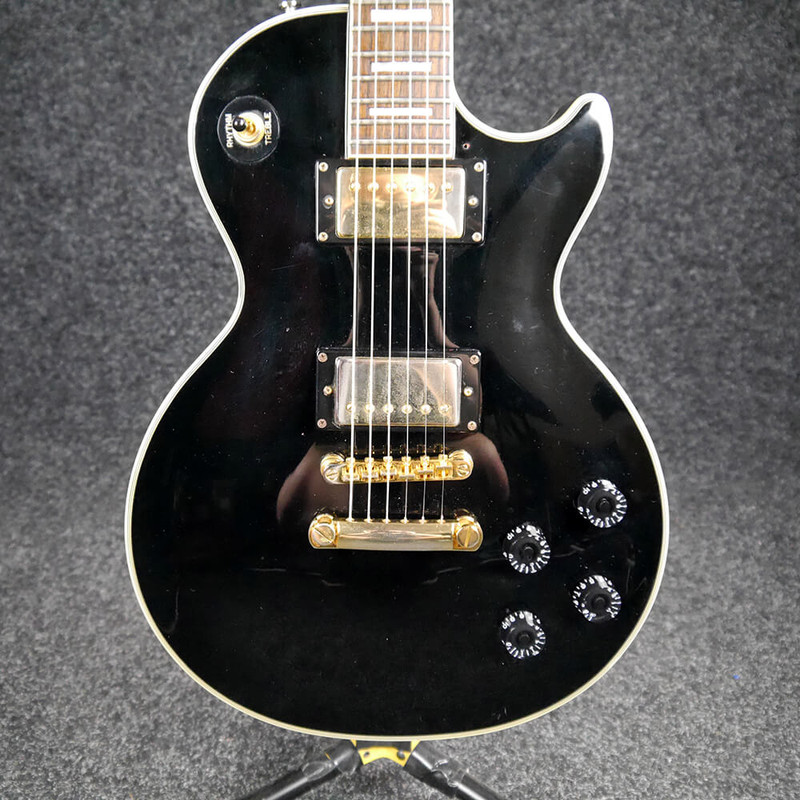 Epiphone Les Paul Custom - Ebony w/Hard Case - 2nd Hand
