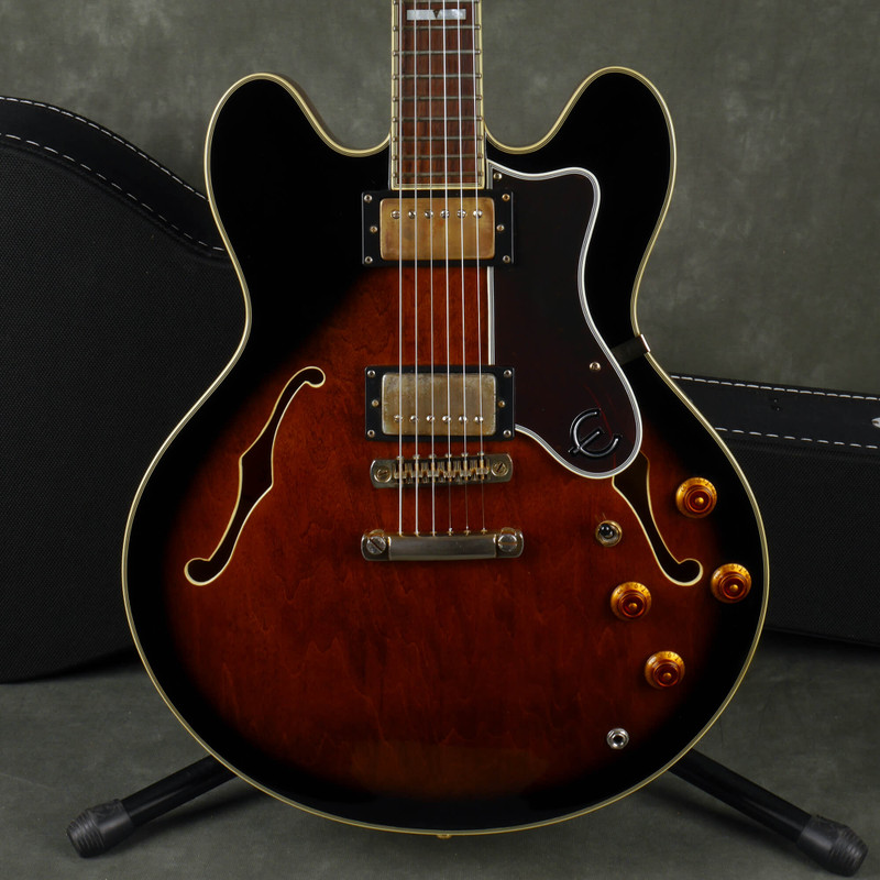 Epiphone 1996 MIK Sheraton - Vintage Sunburst w/Hard Case - 2nd Hand Epiphone 1996 MIK Sheraton - Vintage Sunburst w/Hard Case - 2nd Hand