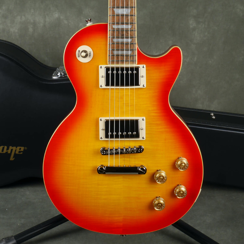 Epiphone Les Paul 1960 Tribute - Cherry Sunburst w/Hard Case - 2nd Hand