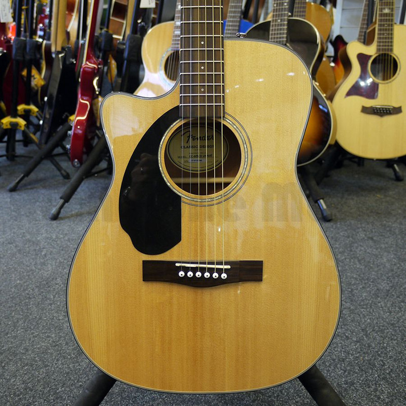 Fender CC-60SCE Concert Sized Electro-Acoustic - Left Hand - 2nd Hand