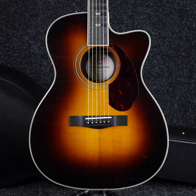 Fender Paramount PM-3 Deluxe - Sunburst w/ Hard Case - 2nd Hand Fender Paramount PM-3 Deluxe - Sunburst w/ Hard Case - 2nd Hand