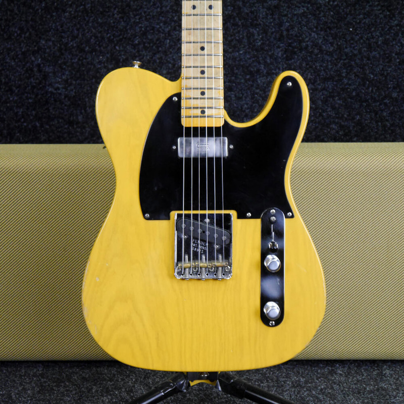 Fender Vintage Hot Rod 52 Telecaster Relic - Butterscotch w/Hard Case - 2nd Hand