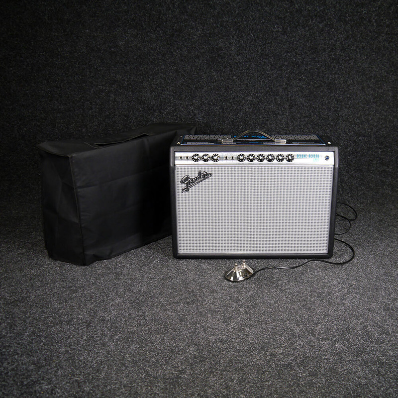 Fender 68 Deluxe Reverb Guitar Amp w/Cover - 2nd Hand