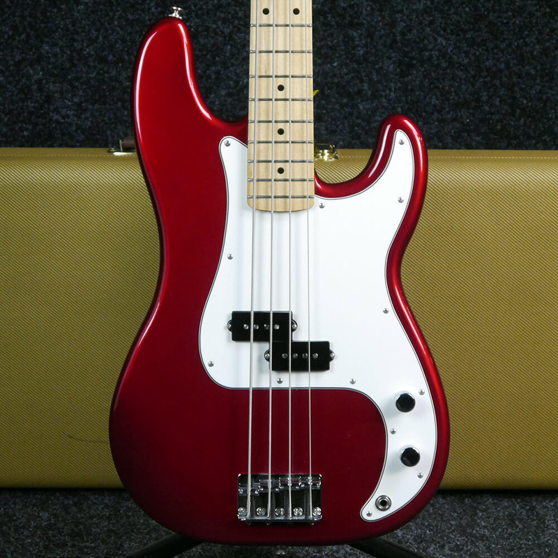 Fender Precision Bass, MIM - Candy Red w/Hard Case - 2nd Hand