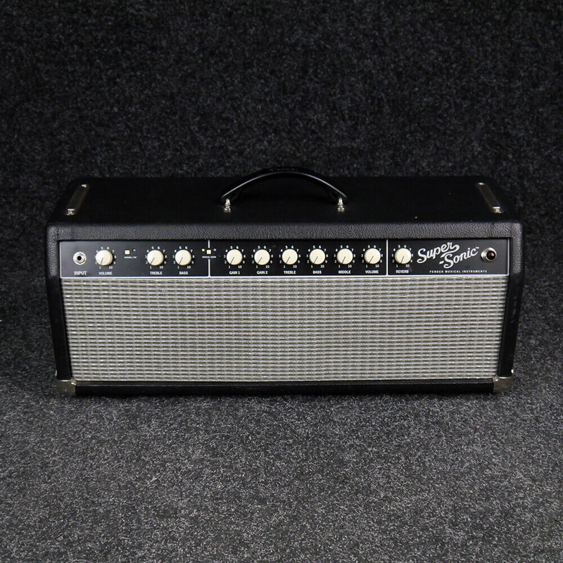 Fender Super Sonic 22 Amplifier Head - Black - 2nd Hand **COLLECTION ONLY**