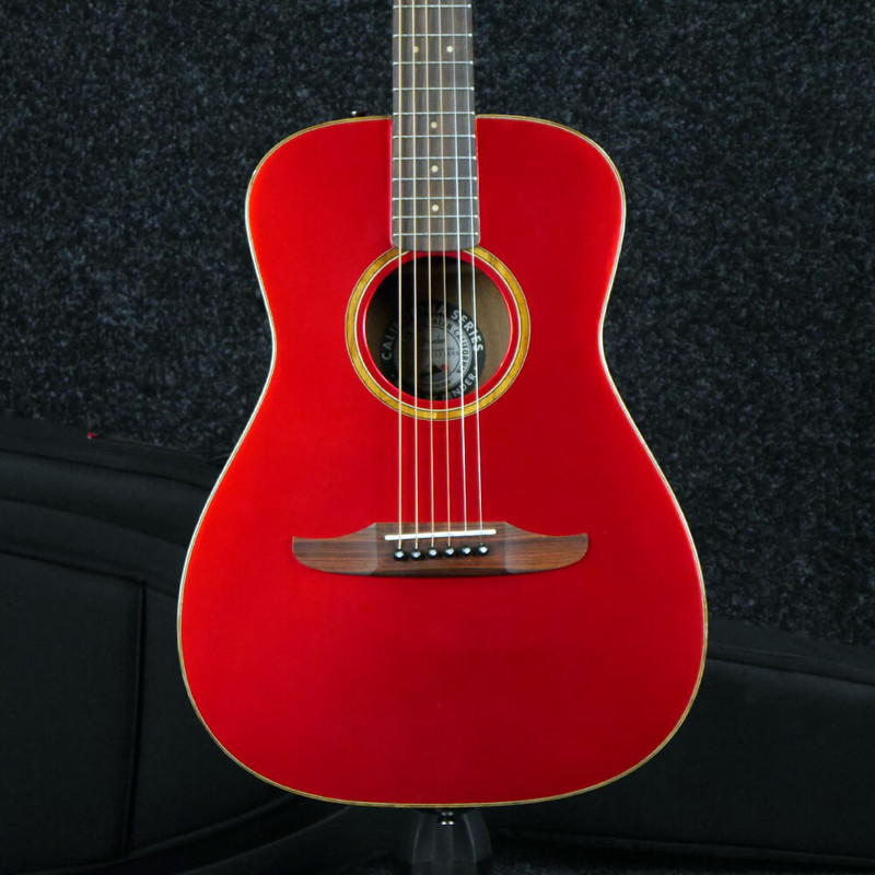 Fender Malibu Classic Acoustic - Hot Rod Metallic w/Gig Bag - 2nd Hand