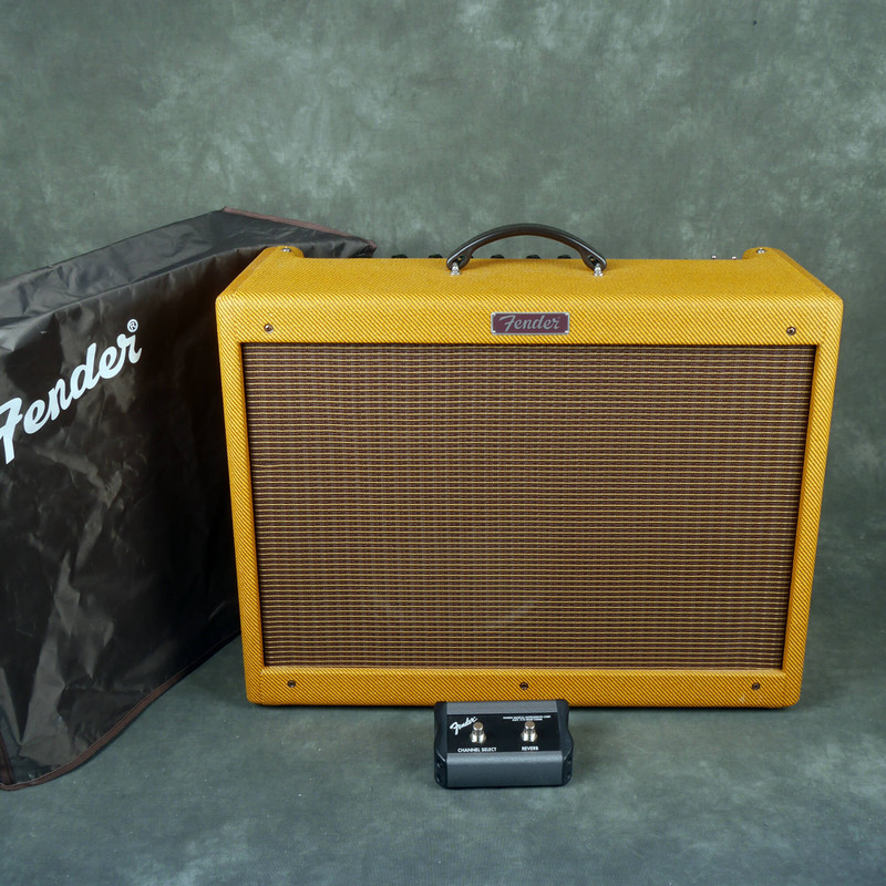 Fender Blues Deluxe Tweed Guitar Amp w/Cover - 2nd Hand **COLLECTION ONLY**