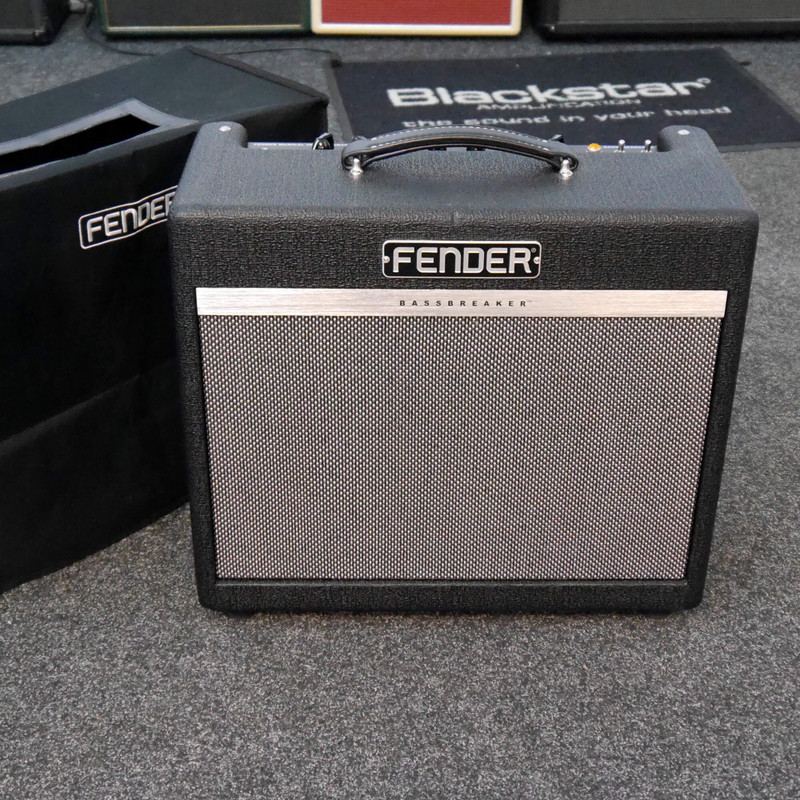Fender Bassbreaker 15 Ltd Ed Midnight Oil w/Cover - 2nd Hand **COLLECTION ONLY** Fender Bassbreaker 15 Ltd Ed Midnight Oil w/Cover - 2nd Hand **COLLECTION ONLY**