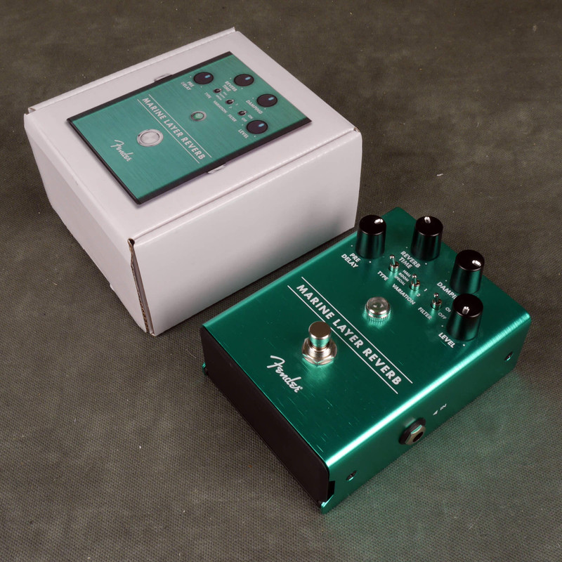 Fender Marine Layer Reverb FX Pedal w/Box - 2nd Hand