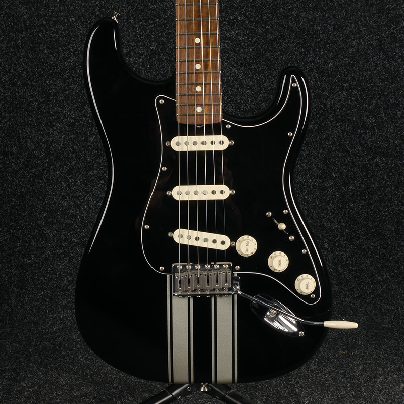 Fender MIM Kenny Wayne Shepherd Stratocaster - Black w/Stripes - 2nd Hand