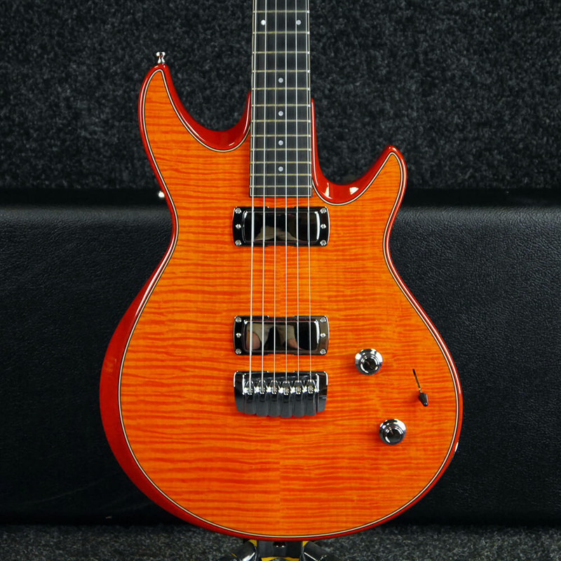 Taylor SB2-S Solid Body Guitar - Solana Orange w/Hard Case - 2nd Hand