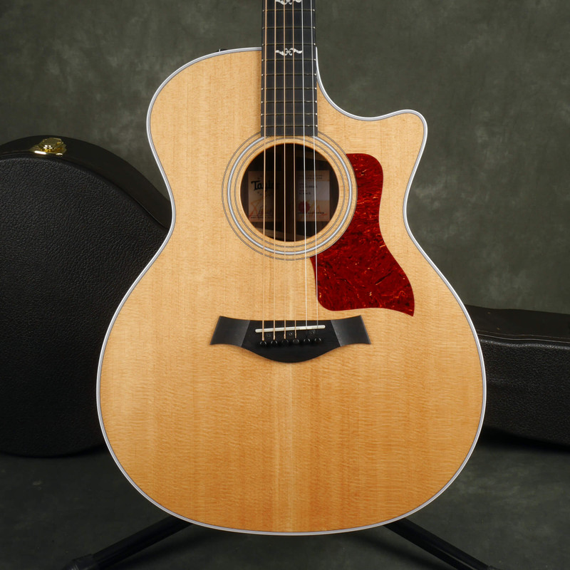 Taylor 414CE-R V-Class Acoustic Guitar - Natural w/Hard Case - 2nd Hand