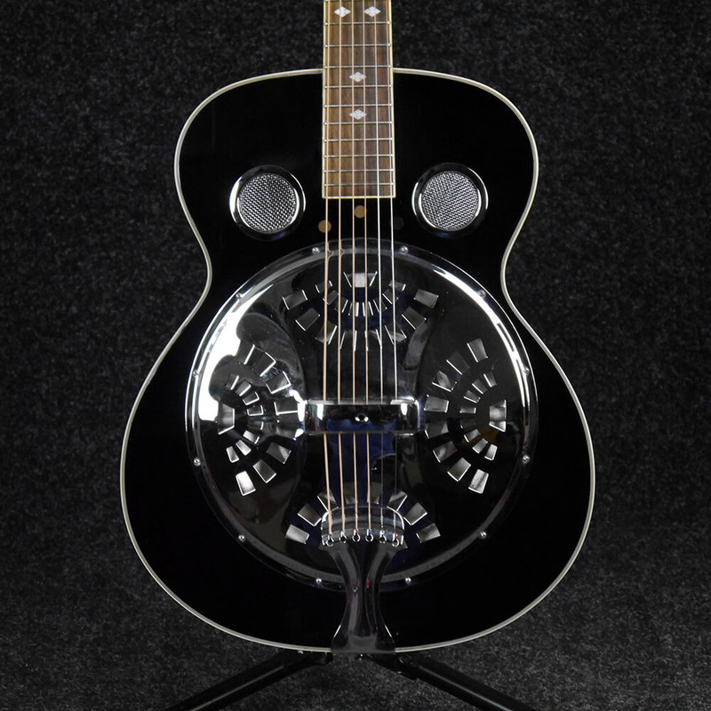 Martin Smith Dobro Resonator Guitar - Black - 2nd Hand