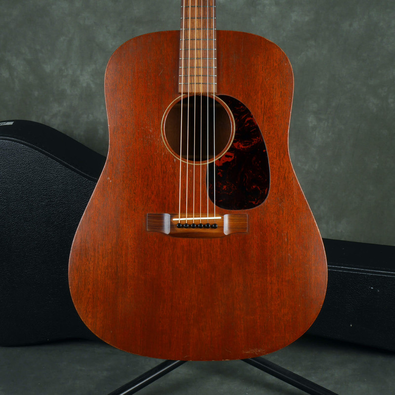 Martin D15M Mahogany Electro-Acoustic - Natural w/Hard Case - 2nd Hand