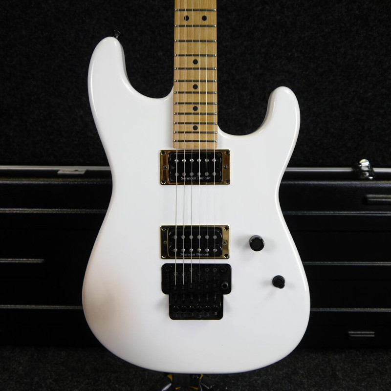 Charvel Pro-Mod San Dimas Sytle 1 HH FR M - White w/Case - 2nd Hand