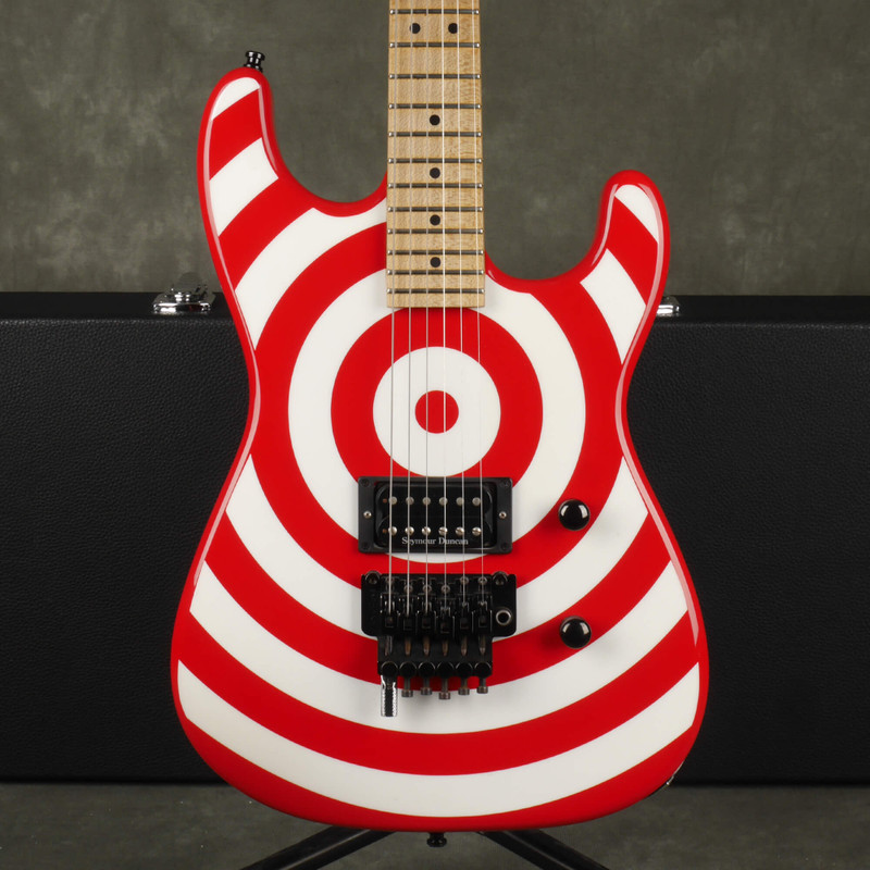 Charvel USA San Dimas Electric Guitar - Bullseye w/Hard Case - 2nd Hand