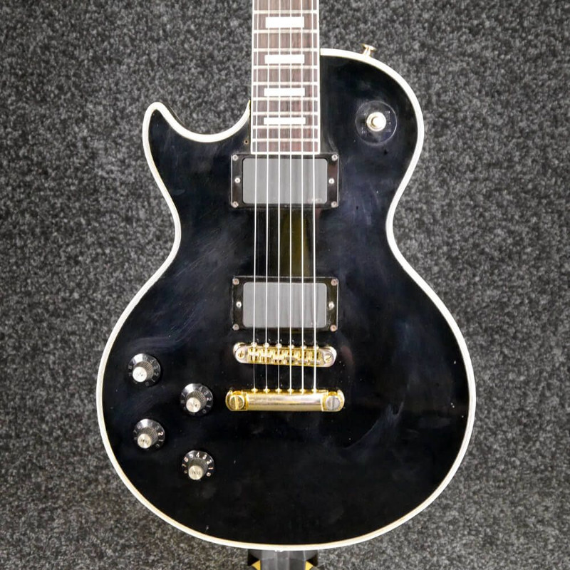 Ibanez 1977 Model 2391 Guitar, Left Handed, Black, EMG PUPS - 2nd Hand Ibanez 1977 Model 2391 Guitar, Left Handed, Black, EMG PUPS - 2nd Hand