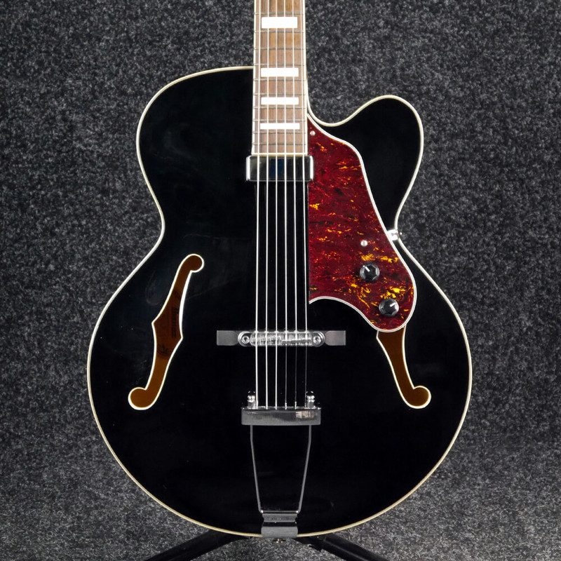 Ibanez Artcore AF71-BK Hollow Body Electric Guitar - Black - 2nd Hand