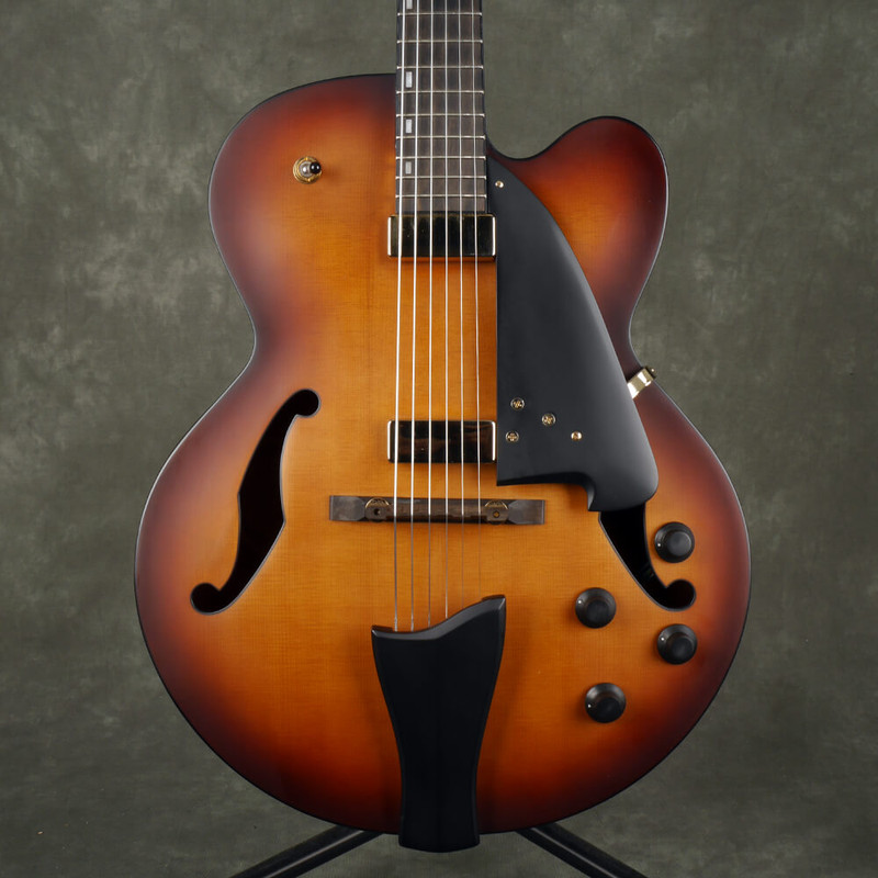 Ibanez AFC Contemporary Archtop AFC95 Hollow Guitar - Violin Matte - 2nd Hand