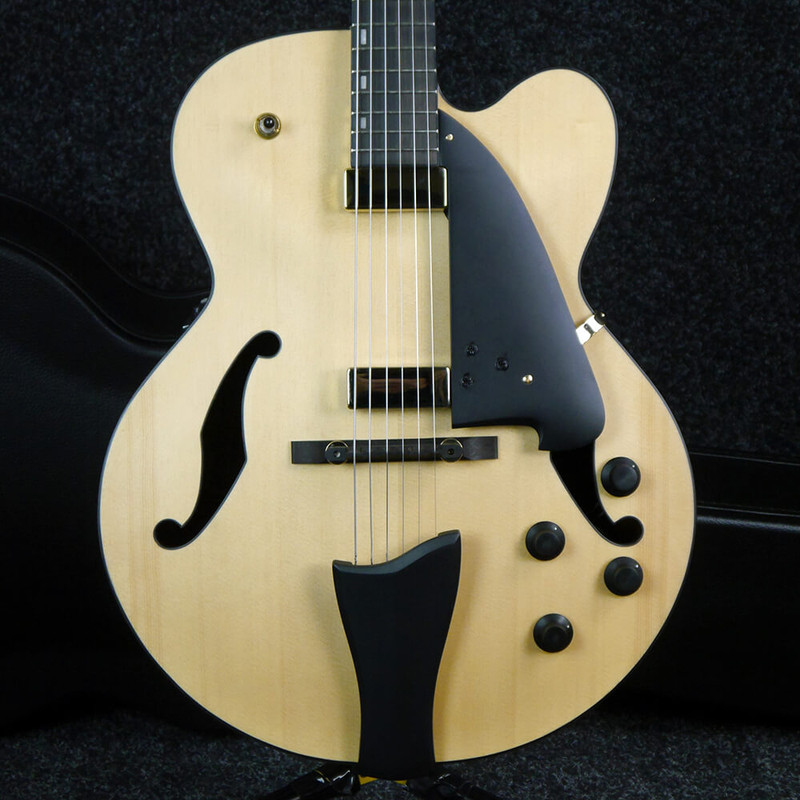 Ibanez AFC95 Semi-Hollow Guitar - Natural w/Hard Case - 2nd Hand