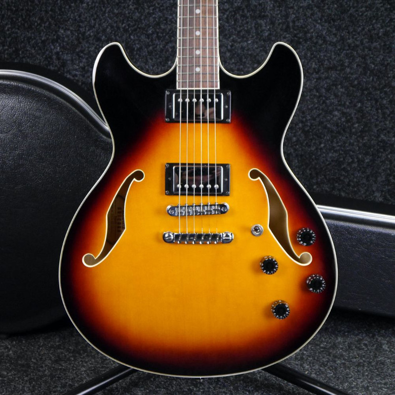 Ibanez Artcore AS73-BS - Brown Sunburst w/ Hard Case - 2nd Hand
